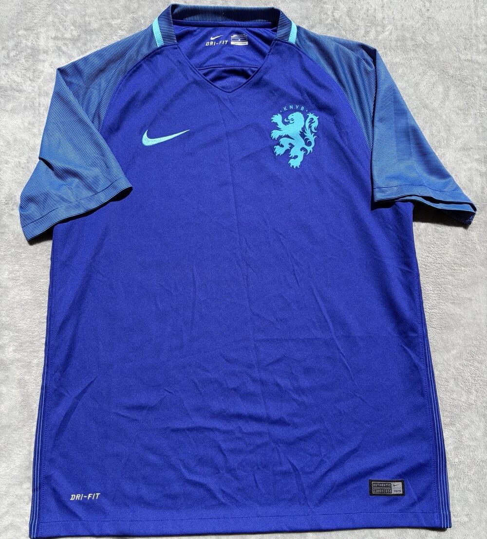 Netherlands 2016 Nike Dri-fit Soccer Jersey Men’s Size L
